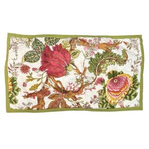 Pottery Barn Wells King Sham Jacobean Floral Cotton 36x21”
